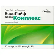 ЕссеЛайф форте Комплекс капсули 3 блістери по 10 шт Solution Pharm