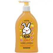 Шампунь-гель для купання SANOSAN Kids (Саносан Кідс) 2 в1 дитячий Грейпфрут 400 мл