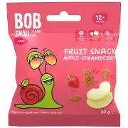 Снеки дитячі натуральні Bob Snail (Боб Снеіл) Равлик Боб Яблуко-полуниця 20 г