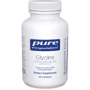Гліцин PURE ENCAPSULATIONS (Пьюр Енкапсулейшн) для підтримки пам'яті та нервової системи капсули по 500 мг флакон 180 шт