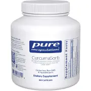Куркумін фітосомальний 250 мг PURE ENCAPSULATIONS (Пьюр Енкапсулейшн) з протизапальними та антиоксидантними властивостями капсули флакон 180 шт