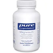 Магній цитрат/малат PURE ENCAPSULATIONS (Пьюр Енкапсулейшн) для підтримки нервової системи та поліпшення сну капсули по 120 мг флакон 90 шт