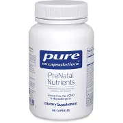 Пренатал Нутрієнтс PURE ENCAPSULATIONS (Пьюр Енкапсулейшн) PreNatal Nutrients під час вагітності та грудного вигодовування капсули флакон 60 шт