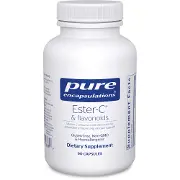 Естер-С з флавоноїдами PURE ENCAPSULATIONS (Пьюр Енкапсулейшн) для зміцнення імунітету та серцево-судинної системи капсули флакон 90 шт