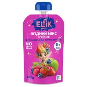 Пюре фруктово-ягодное детское ELFIK MAGIC (Эльфик меджик) Ягодный микс 100 г