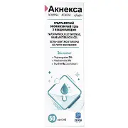 Акнекса ультралегкий увлажняющий гель с ниацинамидом для кожи, склонной к проявлениям акне и постакне 50 мл