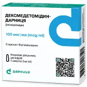 Дексмедетомидин-Дарница концентрат для раствора для инфузий 100 мкг/мл в ампулах по 2 мл 5 шт
