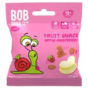 Снеки дитячі натуральні Bob Snail (Боб Снеіл) Равлик Боб Яблуко-малина 20 г