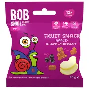 Снеки дитячі натуральні Bob Snail (Боб Снеіл) Равлик Боб Яблуко-чорна смородина 20 г