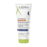 Крем-эмолент для лица и тела A-DERMA (А-Дерма) Экзомега Контрол восстанавливающий ночной 200 мл