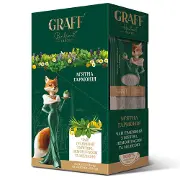 Чай трав'яний GRAFF (Граф) Mint Harmony М'ятна гармонія в фільтр-пакетах по 2 г 15 шт