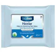 Салфетки влажные DEEP FRESH (Дип Фреш) с мицелляркой для снятия макияжа 25 шт