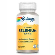 Селен SOLARAY (Солорай) Selenium 200 мкг капсулы флакон 90 шт