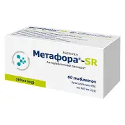 Метафора-SR таблетки пролонгованої дії по 500 мг 6 блістерів по 10 шт