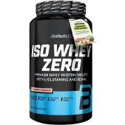 Протеїн для спортсменів BiotechUSA (Байотек) IsoWhey Zero Lactose Free Strawberry 908 г