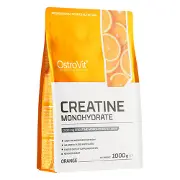 Креатин моногидрат OSTROVIT (Островіт) Creatine Monohydrate порошок з апельсиновим смаком 1000 г