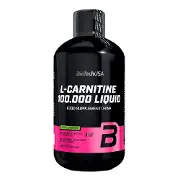 Карнитин для спортсменов BiotechUSA (Байотек) L-carnitine 100.000 Liquid Apple флакон 500мл