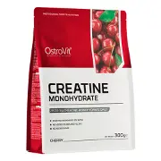 Креатин моногидрат OSTROVIT (Островіт) Creatine Monohydrate порошок зі смаком вишні 300 г