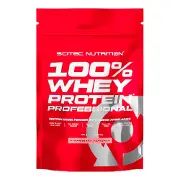 Протеїн SCITEC (Скітес) Nutrition Whey Protein Prof. порошок зі смаком полуниці 500 г