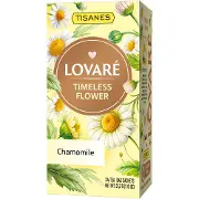 Чай трав'яний LOVARE (Ловаре) Timeless Flower з квітів ромашки в фільтр-пакетах по 1,3 г 24 шт