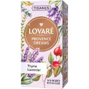 Бленд чая трав'яний та плодовий з квітами LOVARE (Ловаре) Provence Dreams в фільтр-пакетах по 1,5 г 24 шт
