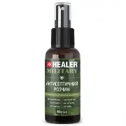Розчин антисептичний HEALER  (Хілер) Military для очищення та антисептичної обробки шкіри при поверхневих ушкодженнях 60 мл
