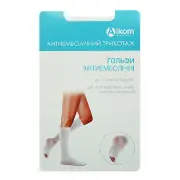 Гольфы антиэмболические Торговый Дом Алком модель 6033 1 класс компрессии цвет белый размер 6