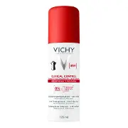 Дезодорант-антиперспірант для тіла  VICHY (Віши) Клінікал Контроль проти надмірного потовиділення, запаху та плям на одязі 96 годин захисту 125 мл