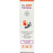 Антиперспирант/средство для ног Dr.DRY (Др. Драй) Foot Spray (Фут Спрей) от потоотделения 100 мл FARMASORBЕ