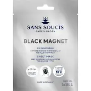 Маска для обличчя SANS SOUCIS (Сан Сусі) Black Magnet тканинна ощищувальна 16 мл