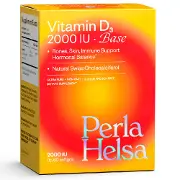 Витамин D3 PERLA HELSA (Перла Хелса) капсулы по 2000 МЕ банка 60 шт