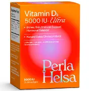 Витамин D3 PERLA HELSA (Перла Хелса) капсулы по 5000 МЕ банка 60 шт
