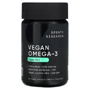 Рыбий жир Омега-3 SPORTS RESEARCH (Спортс Ресеарч) Omega-3 Fish Oil 1400 mg веганские капсулы флакон 60 шт