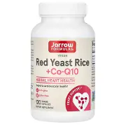Червоний дріжджовий рис + Co-Q10 JARROW FORMULA (Джарроу формула) Red Yeast Rice + Co-Q10 600 мкг капсули 120 шт