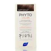Крем-фарба Phyto Фітоколор крем-фарба №6.77 світло-каштановій капучіно 100мл