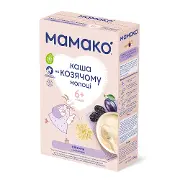 Каша Мамако вівсяна з чорносливом на козячому молоці 200г