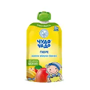 Пюре з манго, яблук та бананів Чудо-Чадо DP 90г