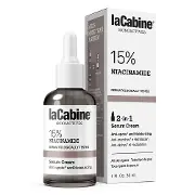 Крем-сироватка LaCabine 15% Niacinamide 2 in 1. Зволожувальна проти пігментних плям та недосконалостей шкіри обличчя, 15% ніацинаміду 30 мл