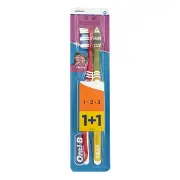 Зубна щітка ORAL-B 1-2-3-ефект 40 середня №2
