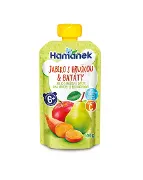 Пюре Hamanek яблуко, груша, батат 100 г (пауч)