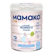 Суміш Мамако PREMIUM 1 ЗГМ 0-6 міс. 800г