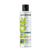 Гель Ecoderma, що очищує, з алое вєра та гіалурон. кислотою 200мл