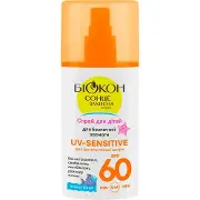 Спрей Біокон UV-Sensitive дитячий д/безпечної засмаги фоточутл.шкіри SPF60 90мл