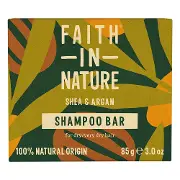 Шампунь Faith in Nature натуральный твёрдый с ши и арганой 85г
