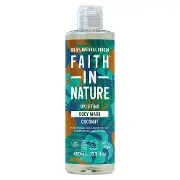 Гель для душа Faith in Nature натуральный с кокосом 400мл