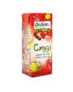 Сок Galicia Baby Яблоко-клубника с м'якоттю 0,2л