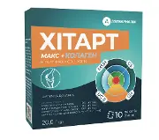 Хітарт Макс + Колаген  порошок в саше по 20 г упаковка 10 шт