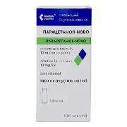 Парацетамол-Ново раствор для инфузий 10 мг/мл флакон 100 мл №1