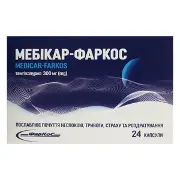 Мебикар-Фаркос капсулы 300 мг №24