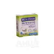 ПЛАСТЫРЬ МЕДИЦИНСКИЙ DR.HOUSE 1,25 Х 500 НА ПОЛИМЕРНОЙ ОСНОВЕ